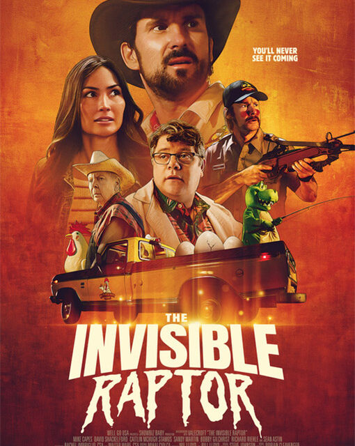 Poster for The Invisible Raptor movie