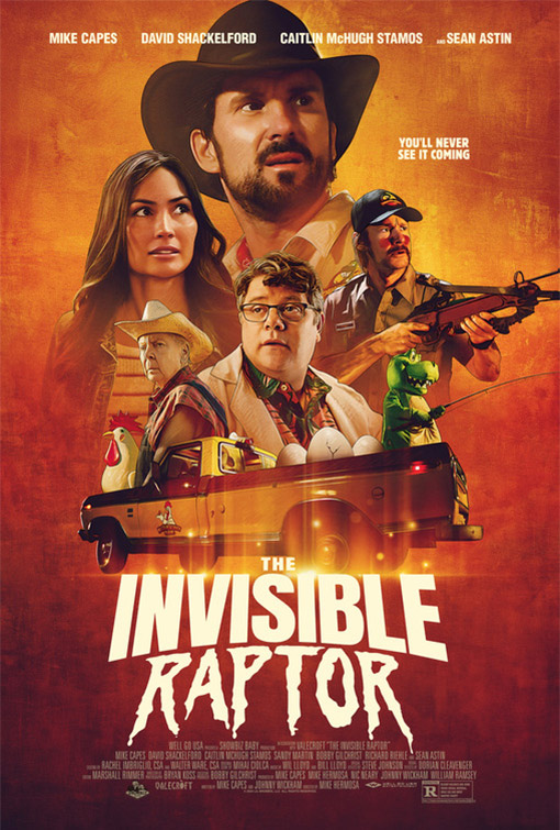 Poster for The Invisible Raptor movie